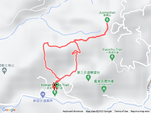 20220826聚興山、新田登山步道