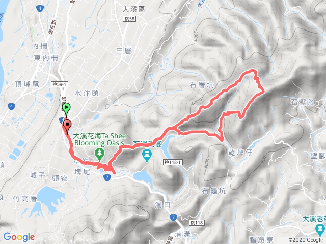 108草嶺古道 白石山大O