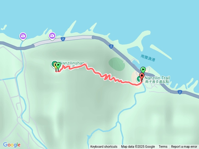 南子吝步道（一半無遮蔽，很熱）