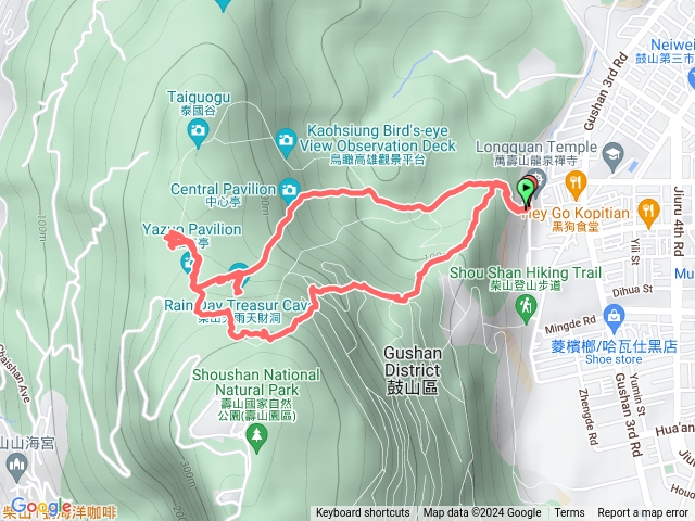 Alien rock route