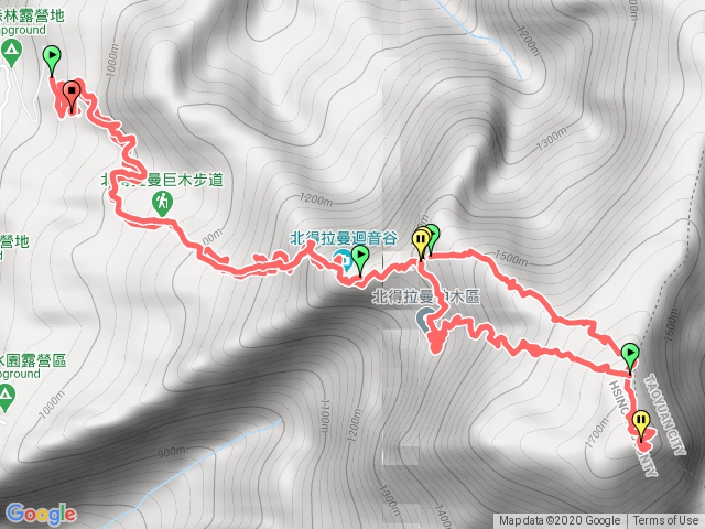 內鳥嘴山，北得拉曼神木