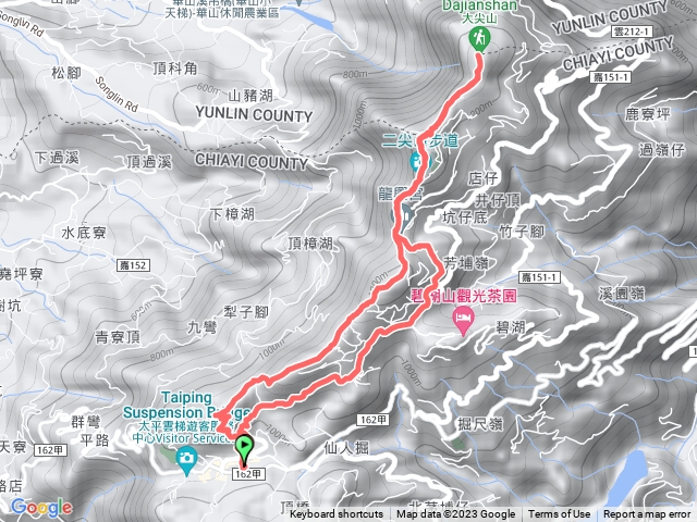 雲嘉五連峰