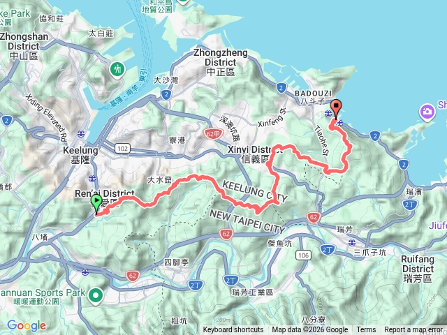 基隆天際線東段寶民寺進出八斗子預覽圖