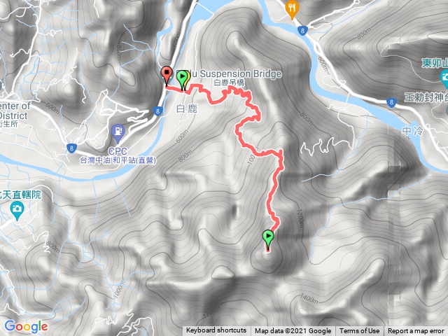 20211113谷關七熊白毛山步道(白毛山)