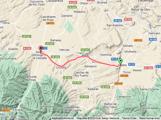 法國之路D9 Nájera - Santo Domingo de la Calzada