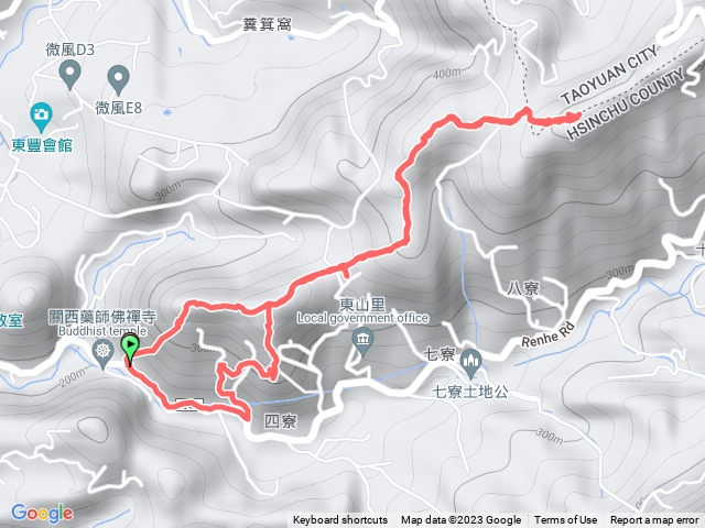 打牛崎登山步道、十寮山縱走gpx