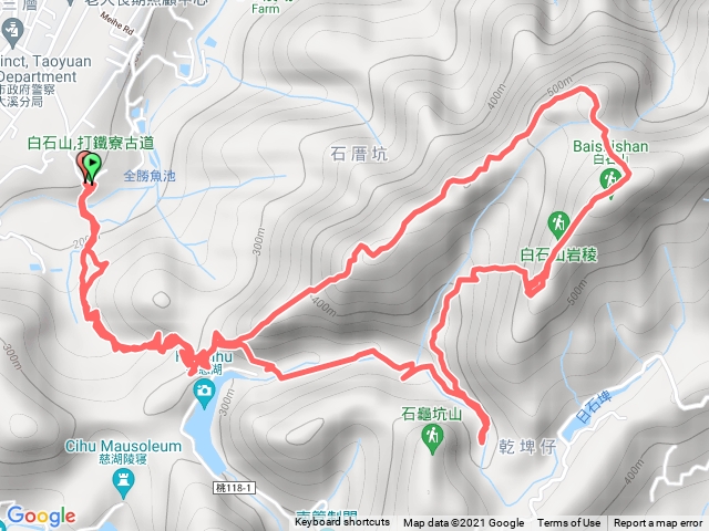 打鐵寮+石厝坑山+白石山P型