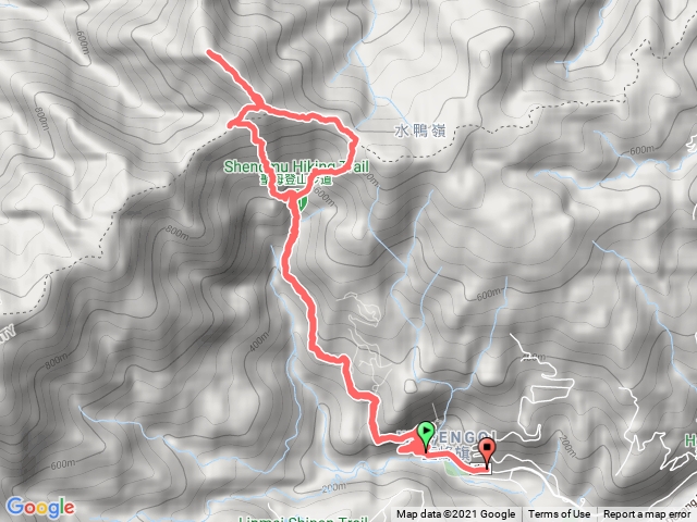 三角崙山八唐古道O形