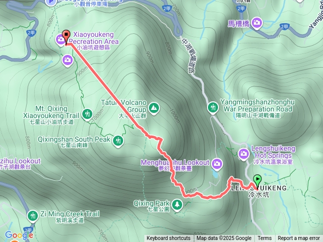 七星山至小油坑預覽圖