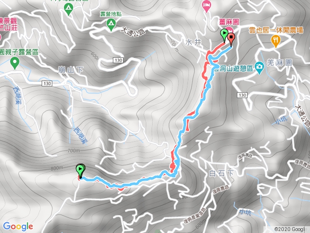 關刀山(薑麻園原地折返)