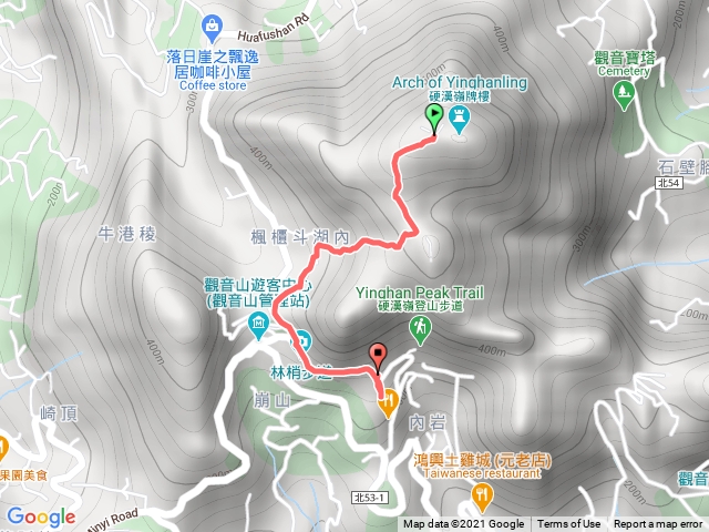 探索硬漢嶺（下山）