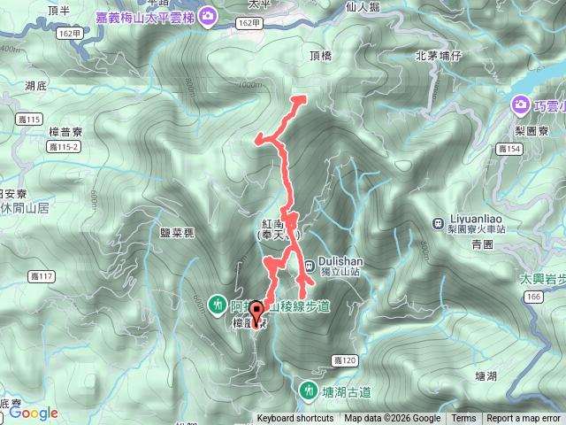 獨立山紅南坑大巃頂預覽圖