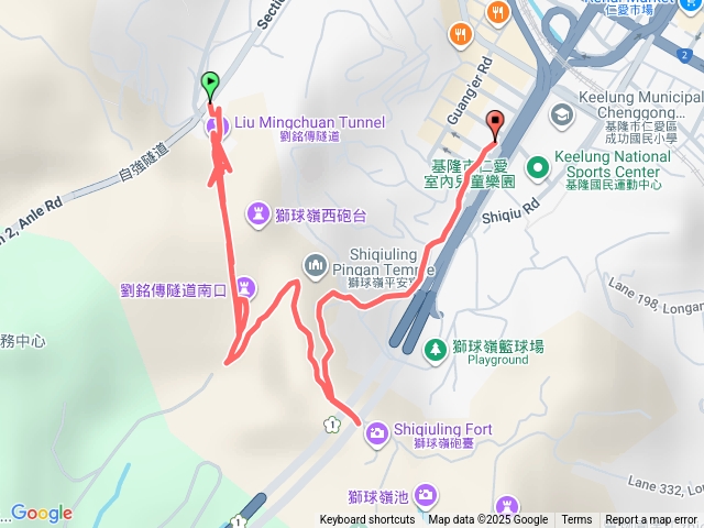 基隆 劉銘傳隧道上獅球嶺預覽圖