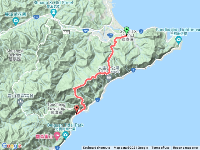 草嶺古道桃源谷縱走