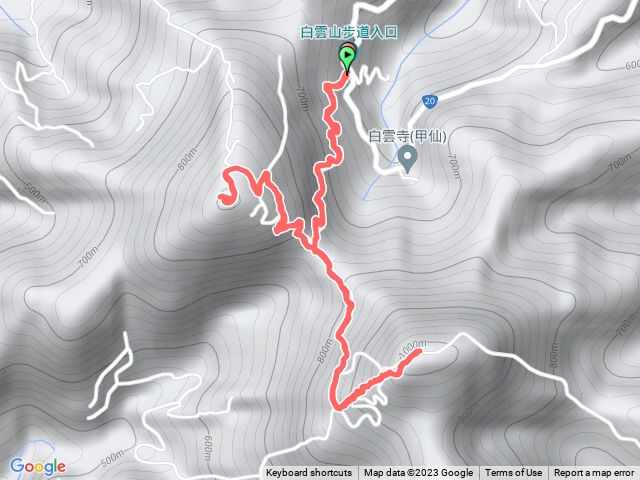 2023.04.01 白雲山+西部亭山