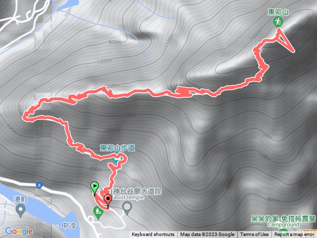 谷關七雄-東卯山