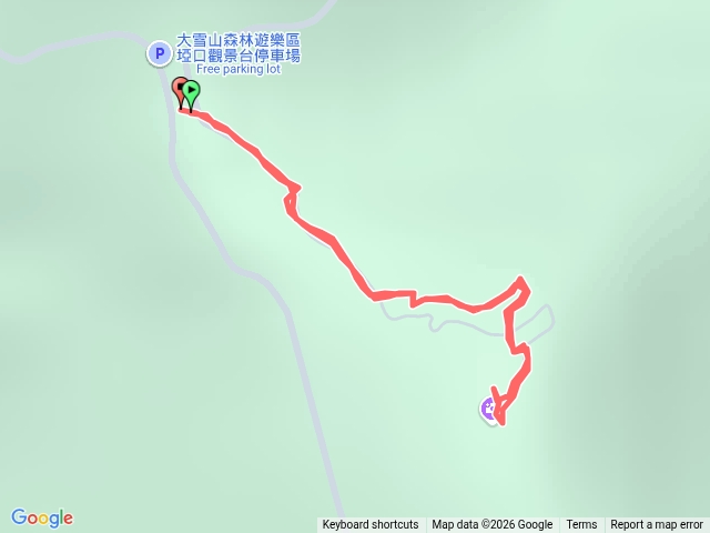 台中大雪山埡口觀景台步道20260507