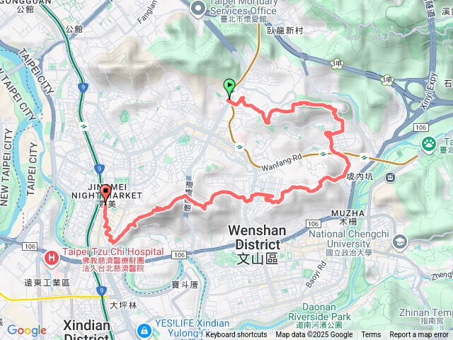 2025-12-14辛亥站-140高地公園(抱子腳山)-興隆山-景美山-圳後山-捷運景美站預覽圖
