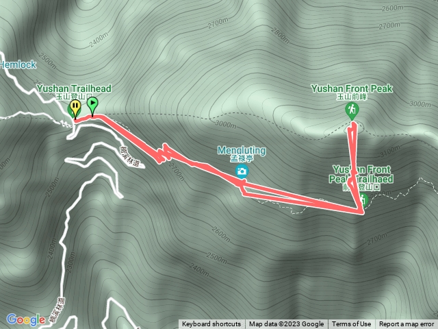 玉山前峰-老弱婦孺版
