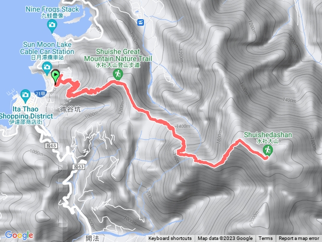 2023.10.24 水社大山⛰️