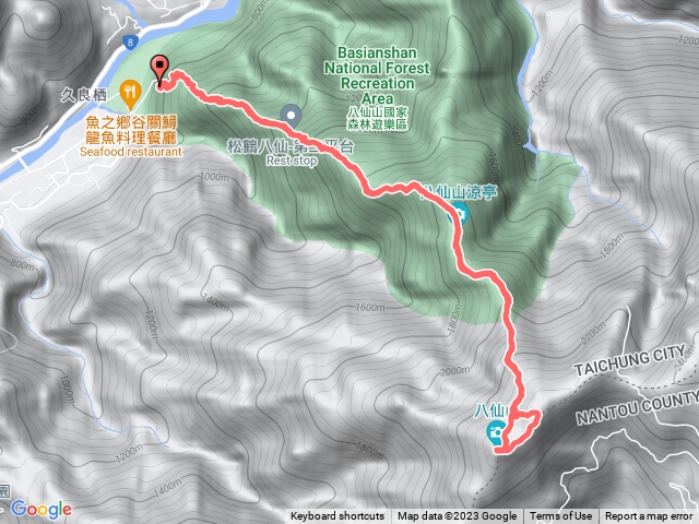 八仙山步道 東松鶴山路線