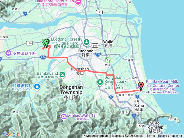 安農溪（湧泉）-新城溪（奇麗灣）