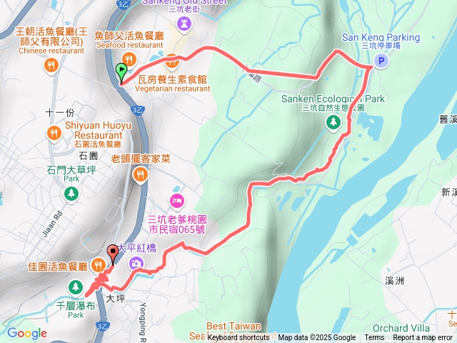 三坑生態園區大平紅橋