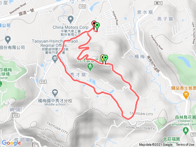 210204秀才步道之櫻花盛開