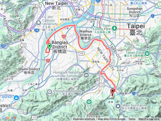 台藝大ubike到碧潭和美山預覽圖