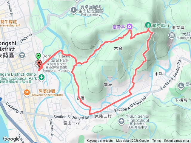 台中東勢頂中嵙山20260829