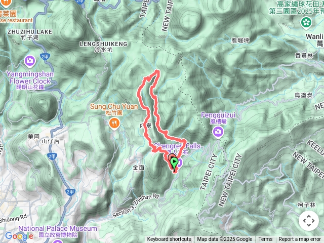 聖人崙上登峰圳串走內雙溪古道