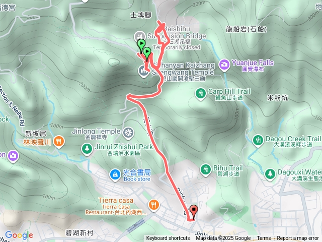 白石湖吊橋開幕