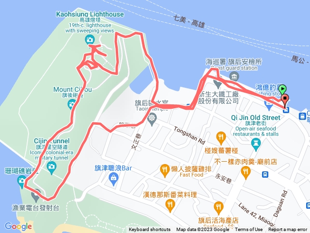 旗後山高雄燈塔Quemoy高雄