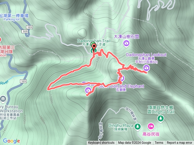 小百岳集起來奮起湖大凍山步道202412180948