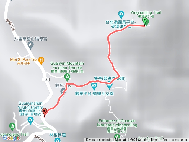 楓櫃斗湖登山步道預覽圖