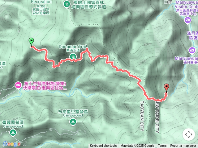 桃園－臺灣百大必訪步道東滿步道202503221341