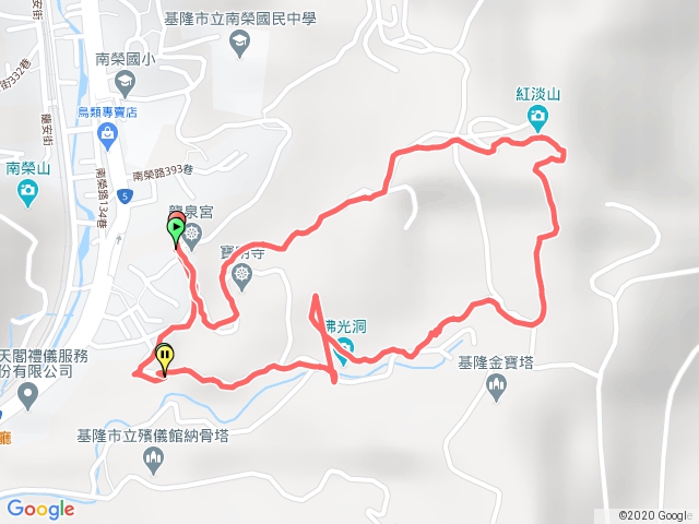 紅淡山-龍泉宮-佛光硐-道明寺