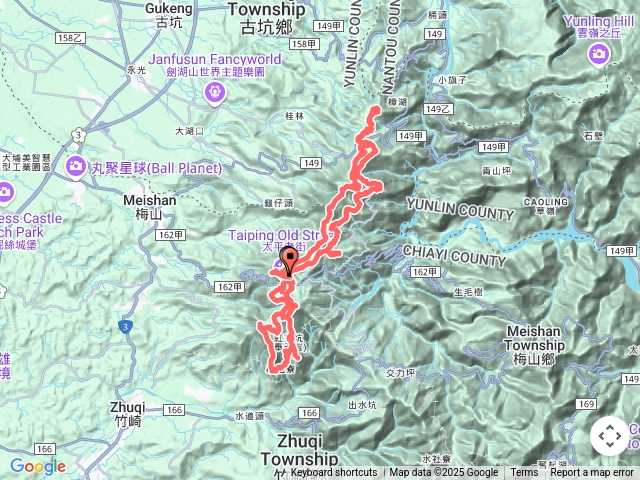 雲嘉18連峰,共2天預覽圖