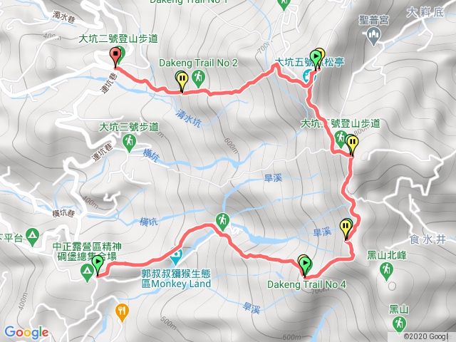大坑4.5.5-1.2登山王