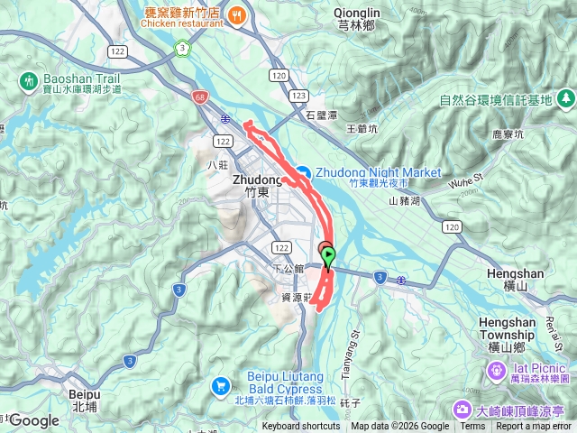 竹東秋日荷塘