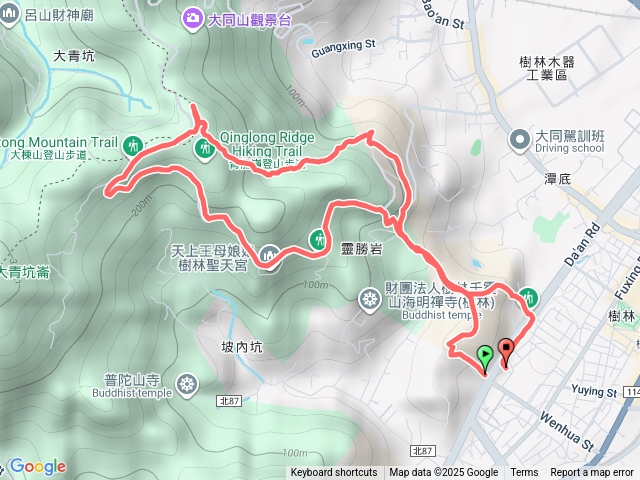 樹林大同山青龍嶺