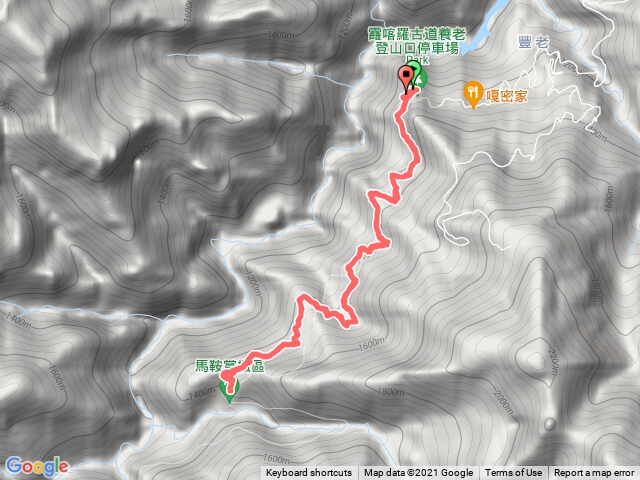 霞喀羅古道