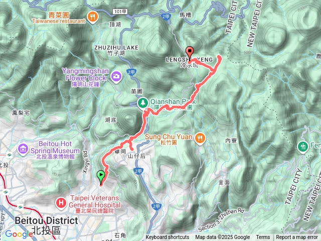 天母古道-絹絲瀑布-擎天崗-冷水坑預覽圖