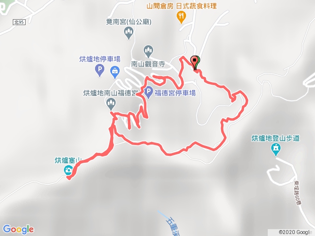 南勢角山（小百岳No.16）鴛鴦亭進入