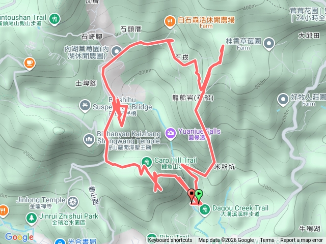 鯉魚山東峰、鯉魚山、圓覺尖、開眼山、龍船岩預覽圖