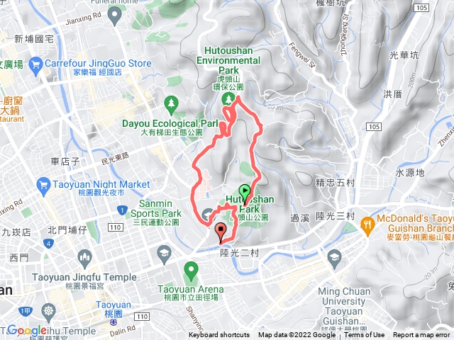 桃園虎頭山一圈