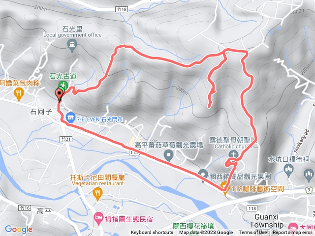 230327石光古道散步