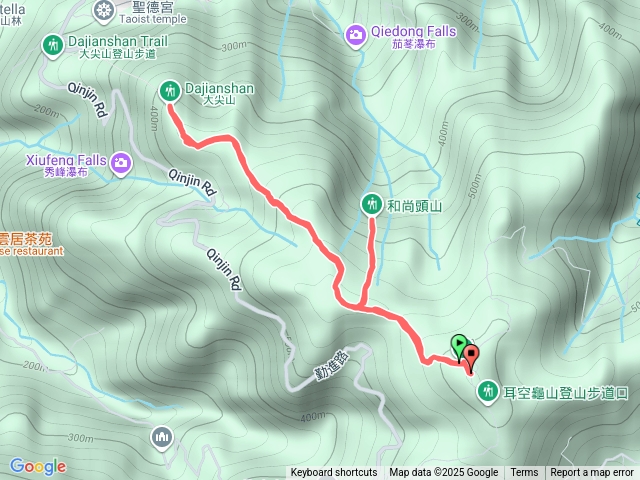 四分尾山、和尚頭山、大尖山