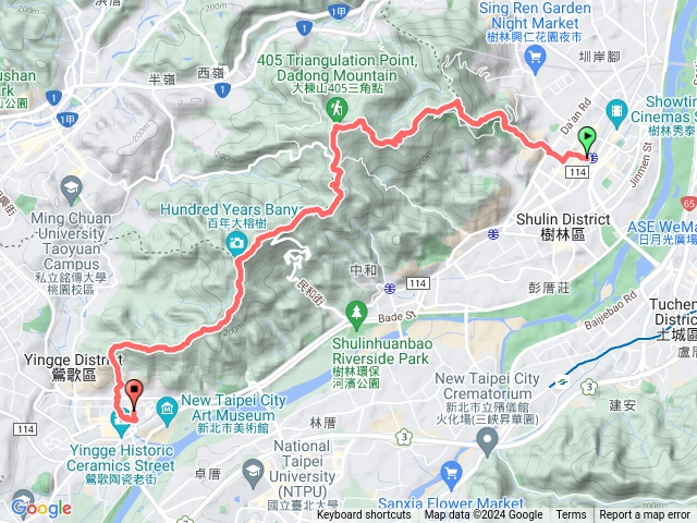 樹鶯縱走