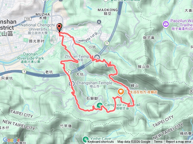指南宮貓空親山步道、指南茶路親山步道預覽圖